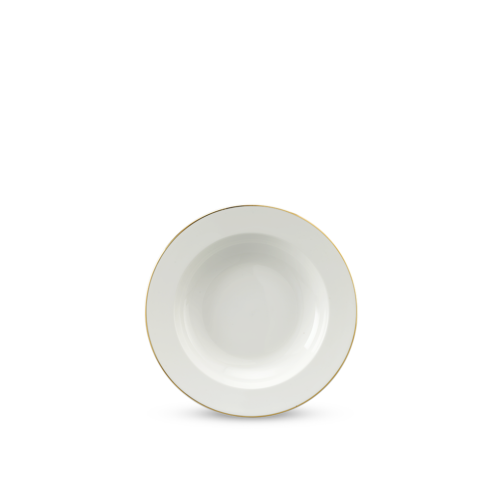 Dĩa súp 23 cm - Jasmine - Trắng