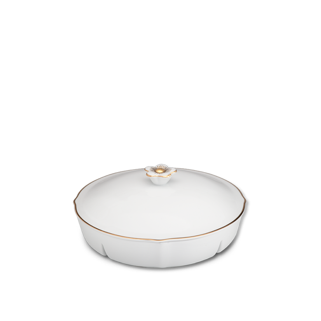 Khay mứt 5 ngăn - Misc Assortment - Viền Chỉ Vàng