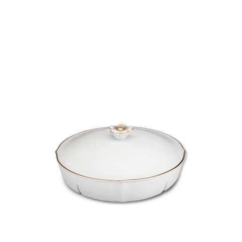  Khay mứt 5 ngăn - Misc Assortment - Viền Chỉ Vàng 