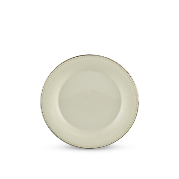 Dĩa tròn - Tulip Ngà - Ngân Sa