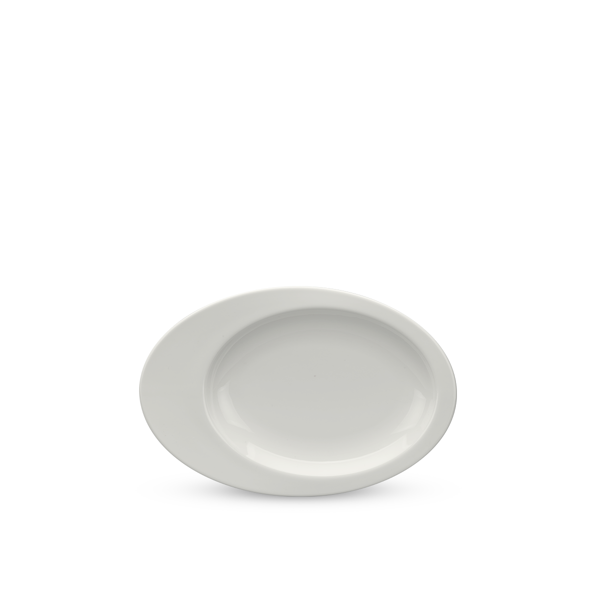 Dĩa oval một ngăn 26 cm - Gourmet Lys - Trắng Ngà