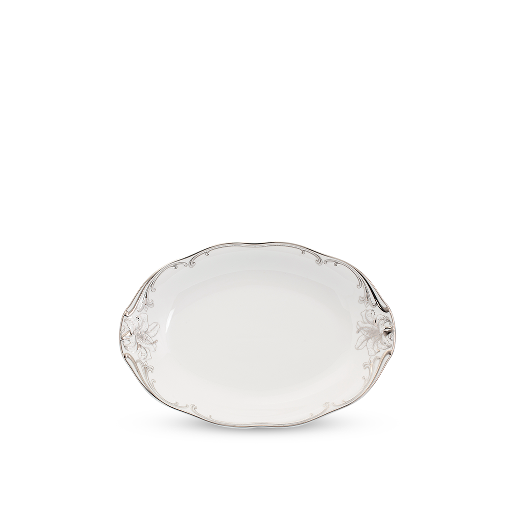 Dĩa oval - Đài Các IFP - Trang trí Bạch Kim
