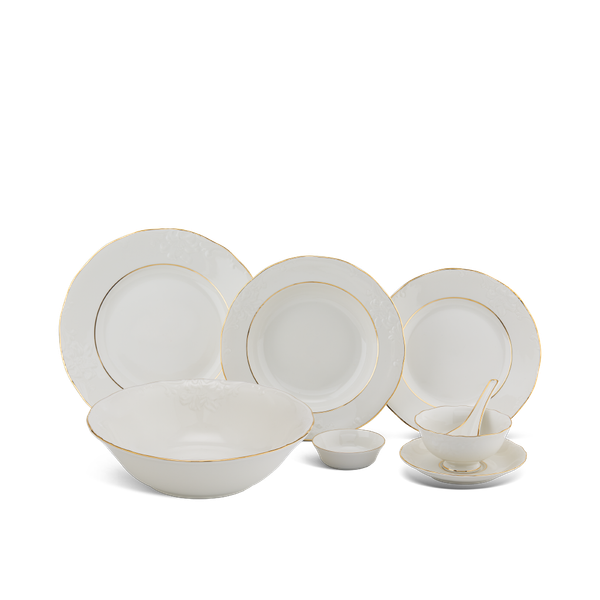 Bộ đồ ăn 6 người 32 sản phẩm - Đài Các IFP - Chỉ Vàng