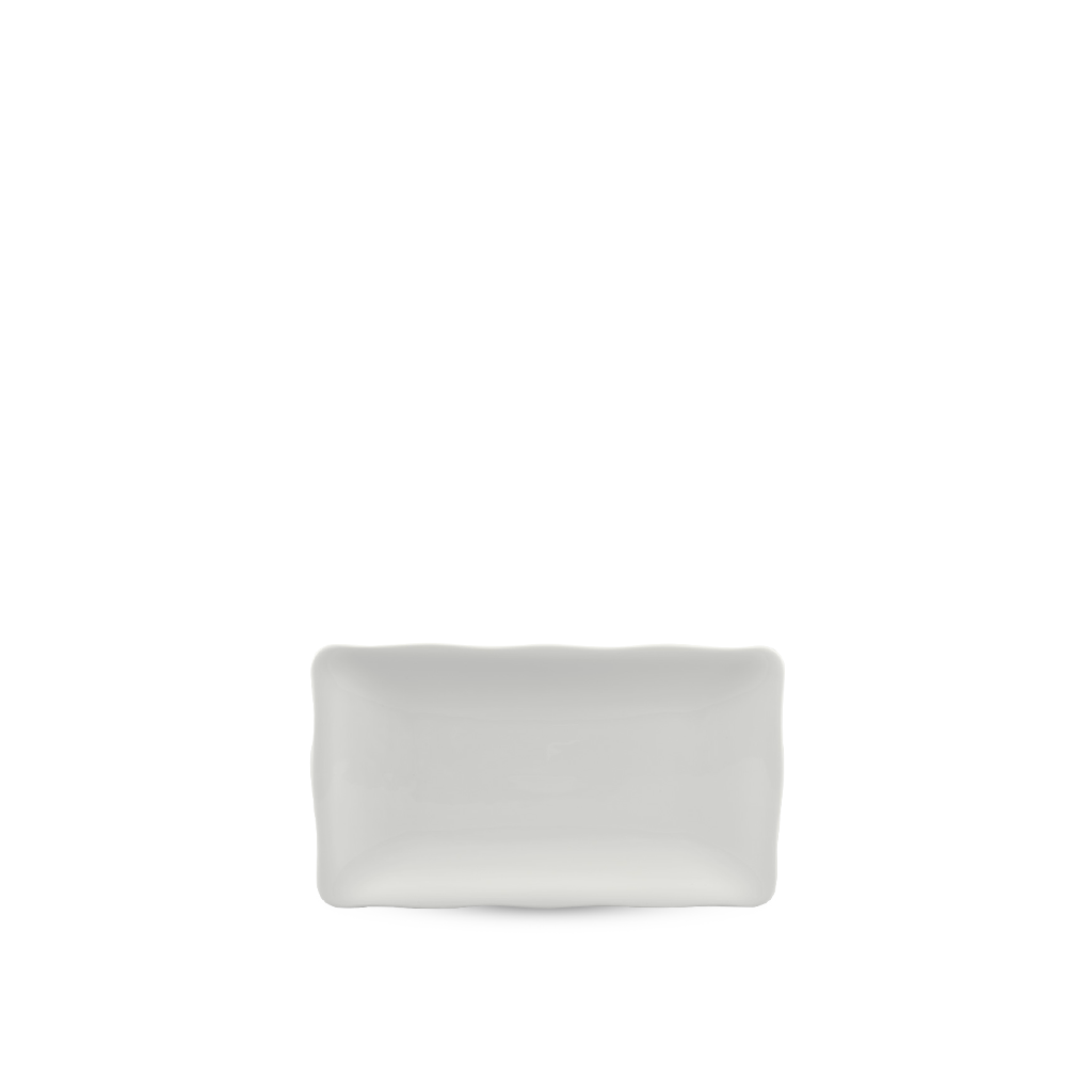 Khay chữ nhật - Mẫu Đơn IFP - Trắng Ngà