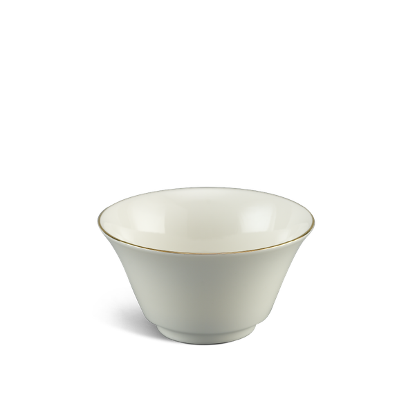 Chén cơm - Tulip Ngà - Chỉ Vàng