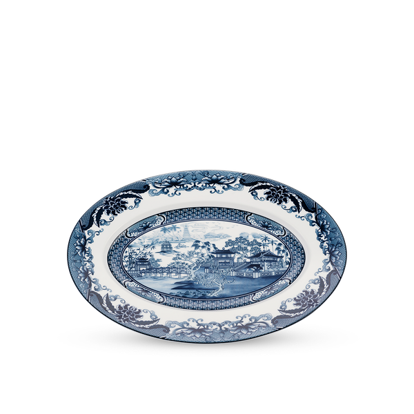 Dĩa oval - Hoàng Cung - Hồn Việt