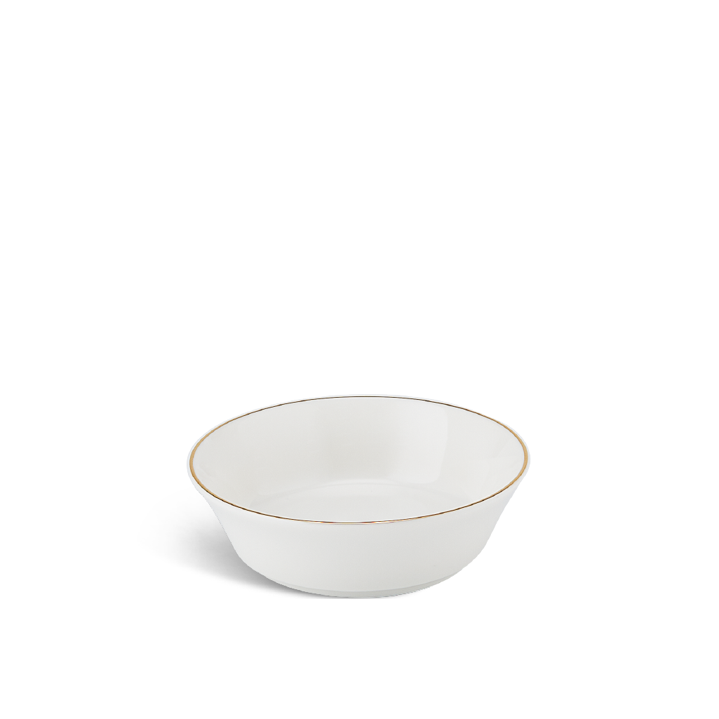 Chén chấm - Tulip Ngà - Chỉ Vàng