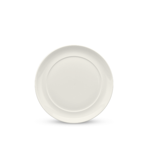  Dĩa tròn lòng phẳng 25 cm - Anh Vũ - Trắng Ngà 