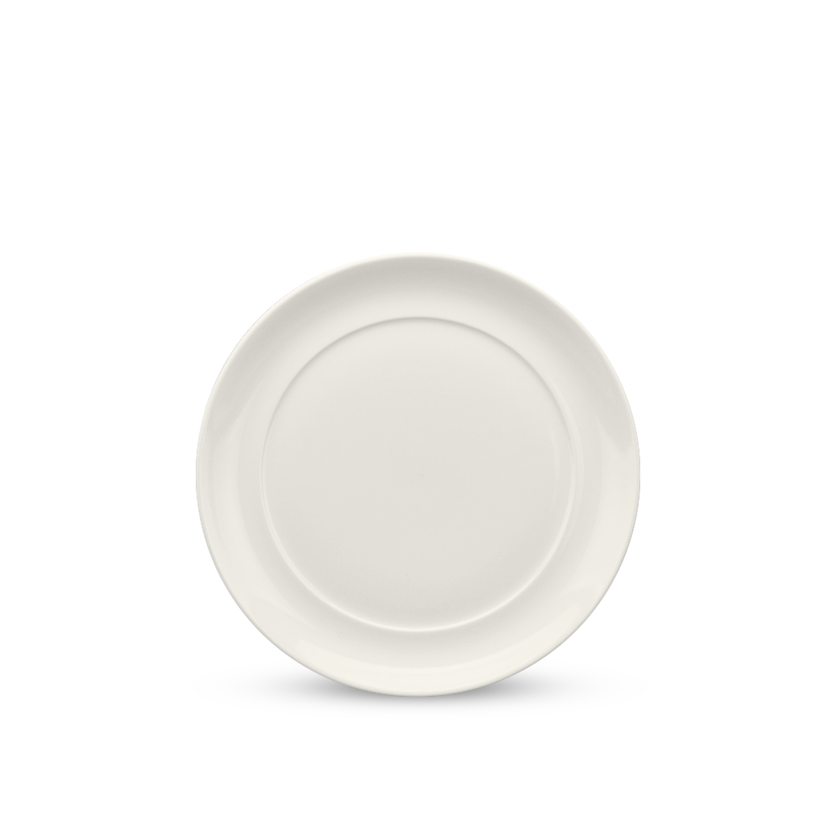 Dĩa tròn lòng phẳng 25 cm - Anh Vũ - Trắng Ngà