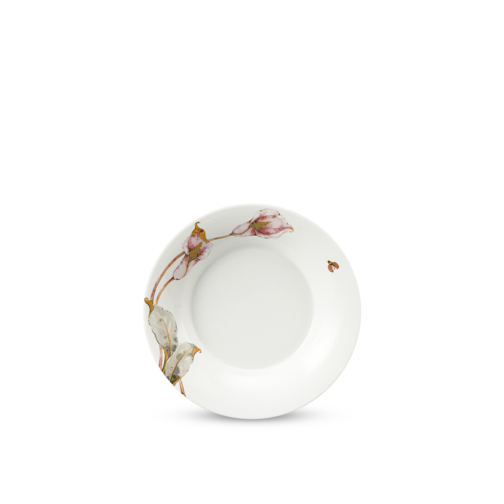 Dĩa Súp Tulip Ngà Loa Kèn Hồng 23cm