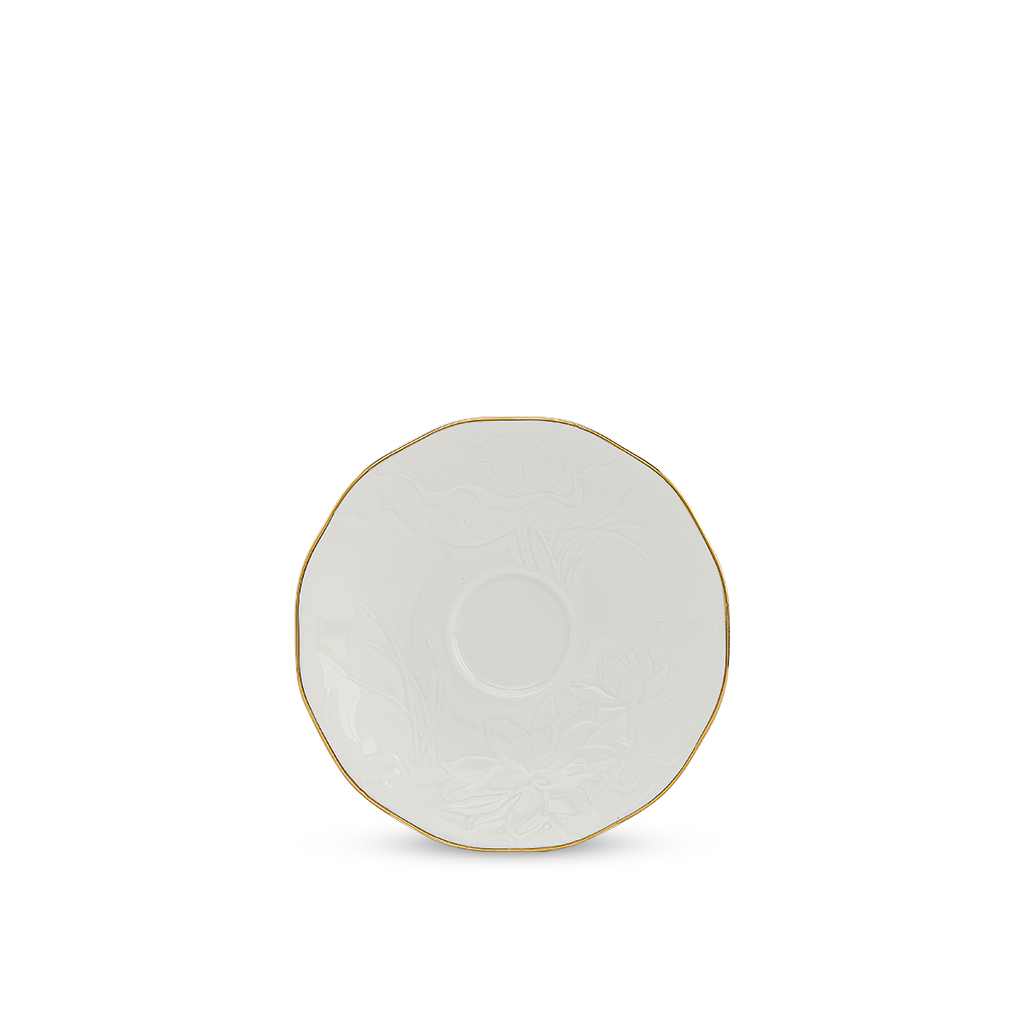 Dĩa lót chén - Sen IFP - Chỉ Vàng