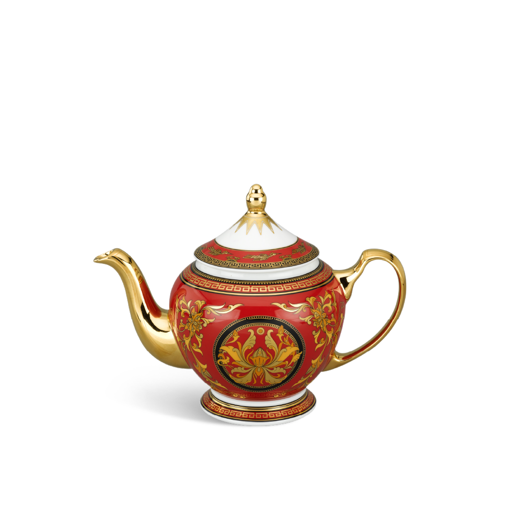 Bình trà + nắp - Hoàng Cung - Quốc Sắc