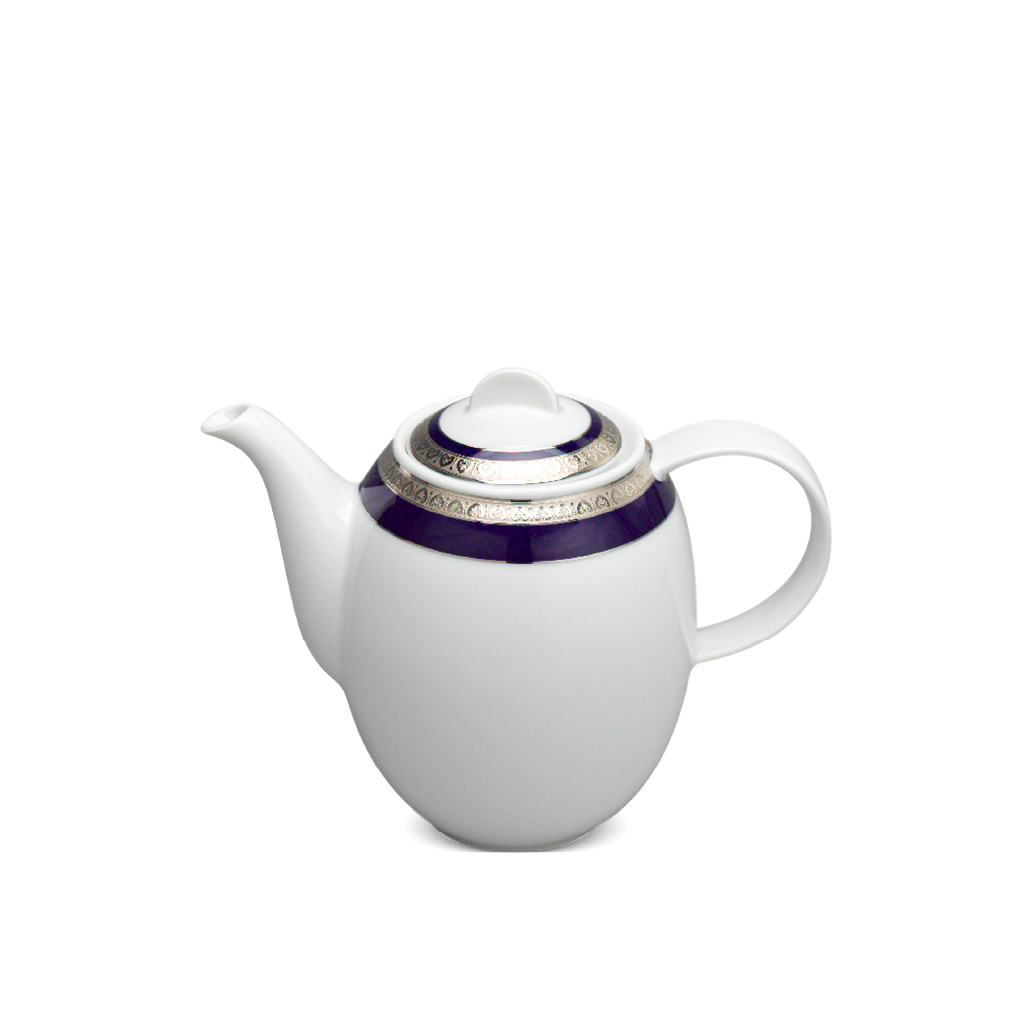 Bình trà cao + nắp - Sago - Thiên Tuế xanh