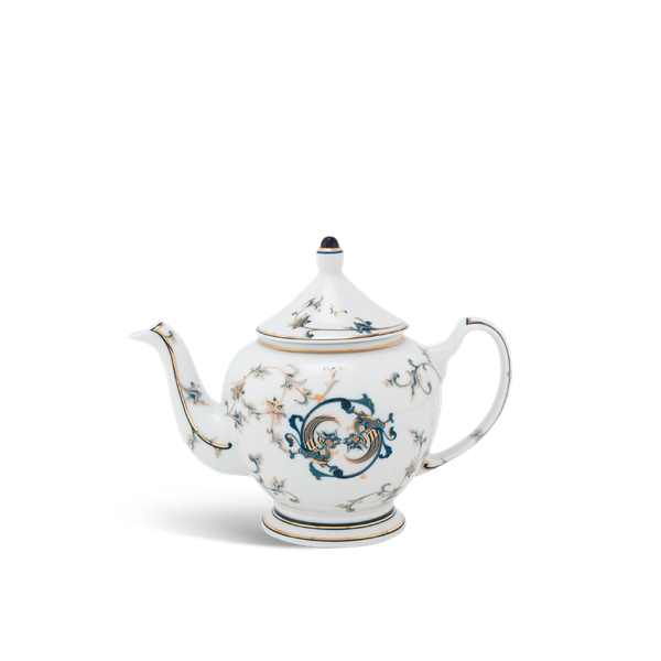 Bình trà + nắp - Hoàng Cung - Lạc Hồng vàng