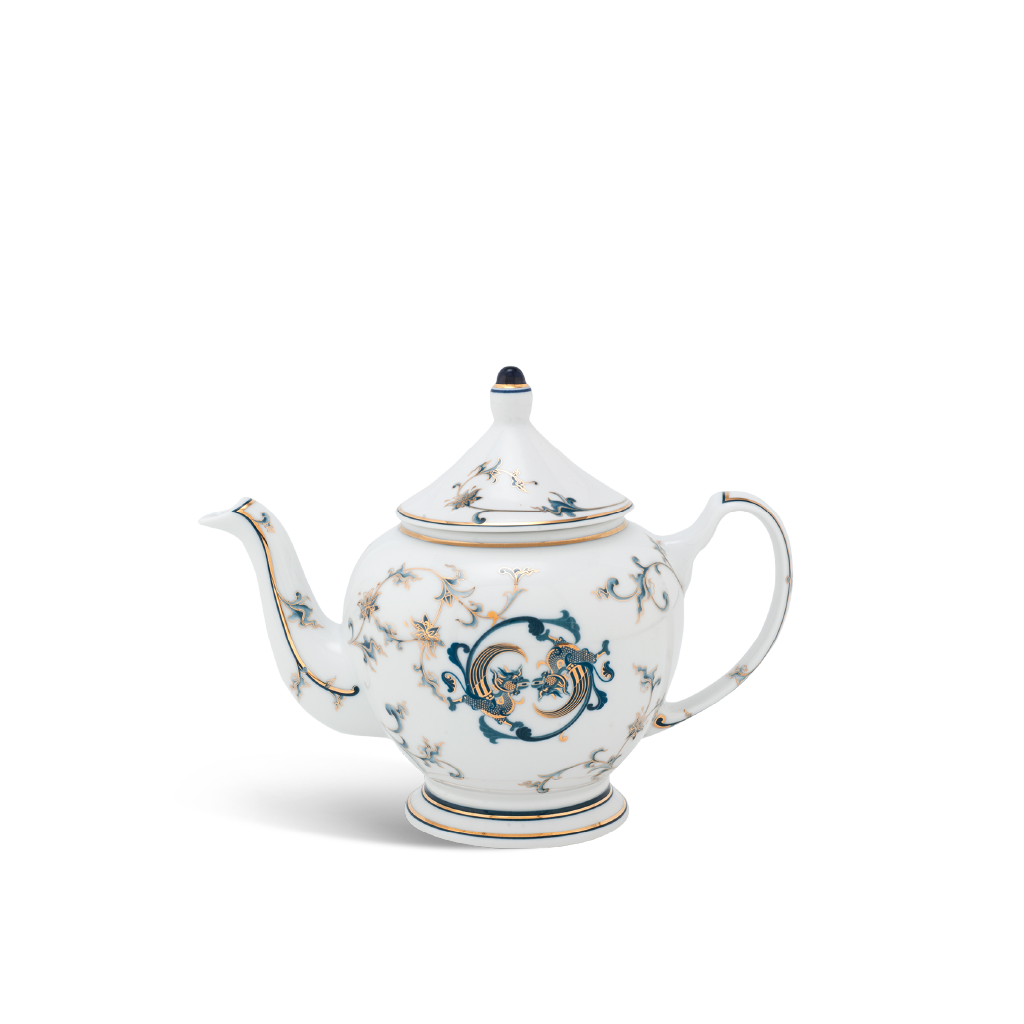 Bình trà + nắp - Hoàng Cung - Lạc Hồng vàng