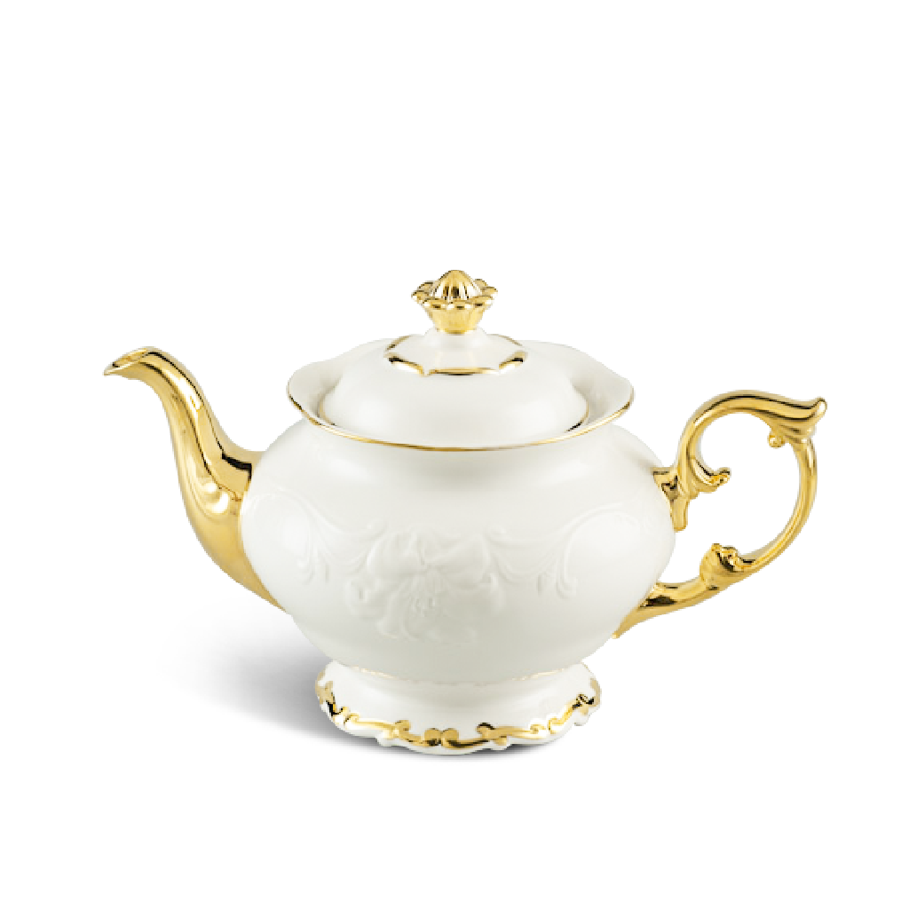 Bình trà + nắp - Đài Các IFP - Chỉ vàng