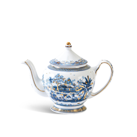  Bình trà + nắp - Hoàng Cung - Hồn Quê Vàng 