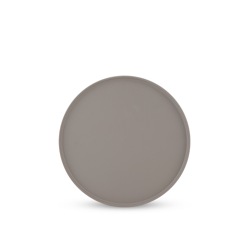 Dĩa tròn cạnh đứng - Timeless - Màu Xám 3