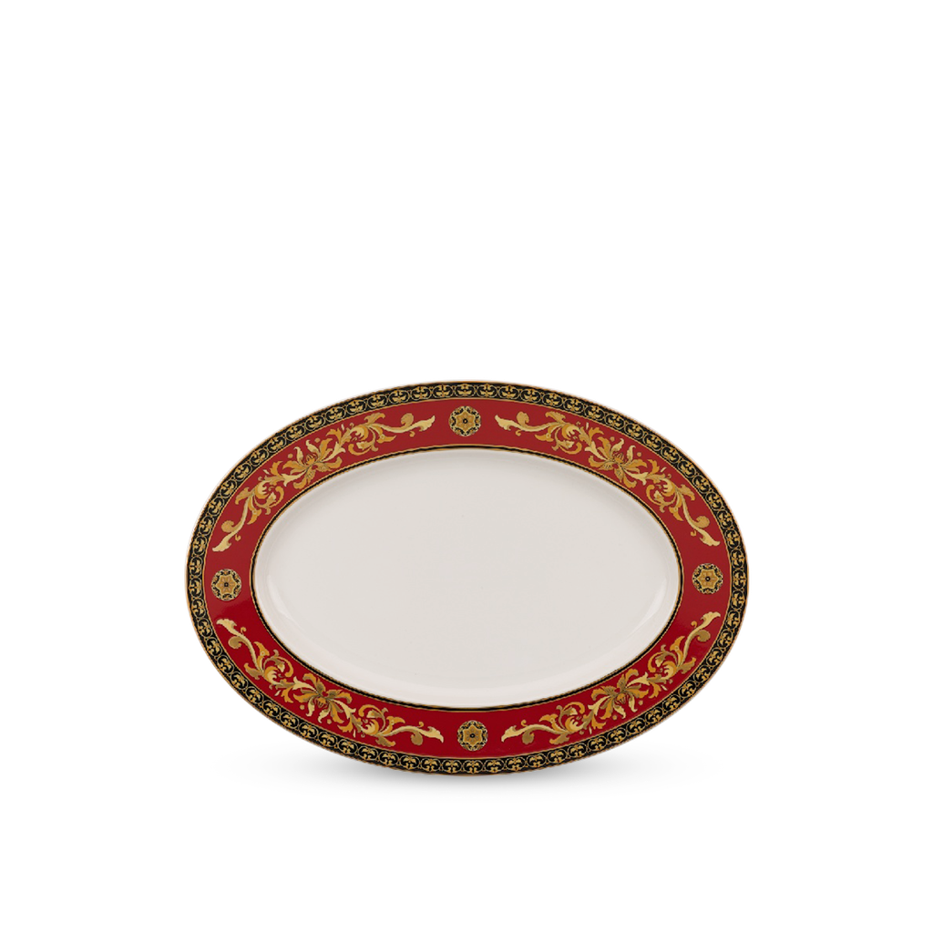 Dĩa oval - Hoàng Cung - Quốc Sắc