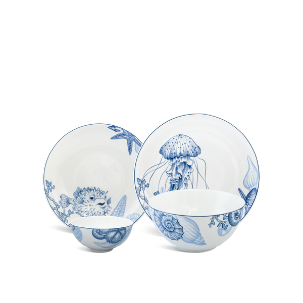 Bộ đồ ăn 09 sản phẩm - Timeless - Đại Dương