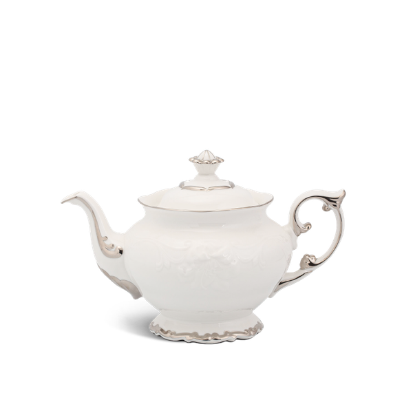 Bình trà + nắp - Đài Các IFP - Chỉ Bạch Kim