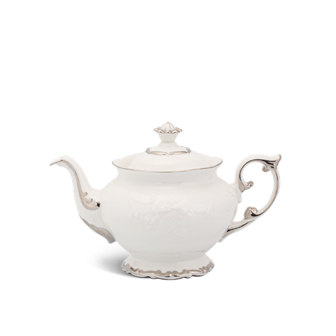  Bình trà + nắp - Đài Các IFP - Chỉ Bạch Kim 