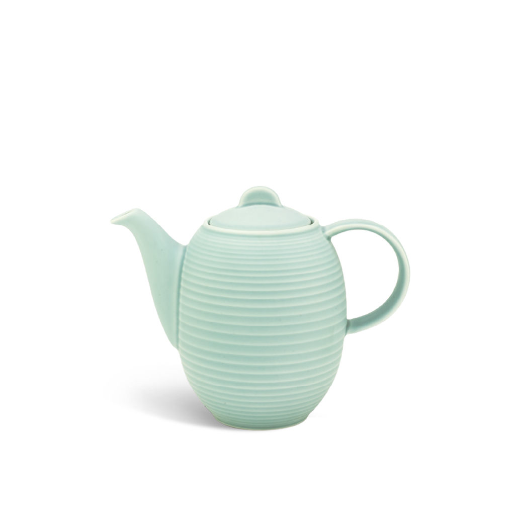 Bình trà cao + nắp - Cordon - Men Ngọc Sương Mờ