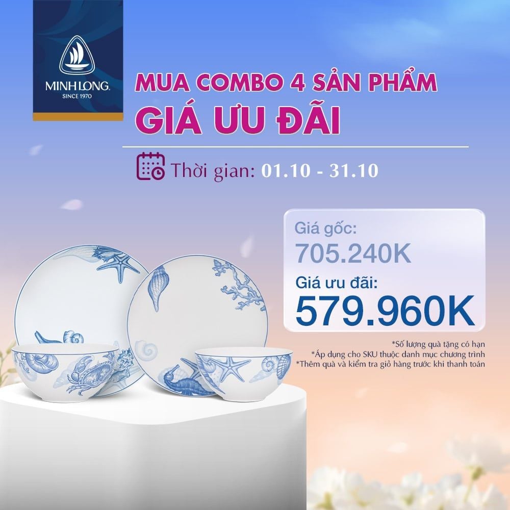Dĩa sâu lòng (KL) - Timeless IFP - Đại Dương Sương Mờ