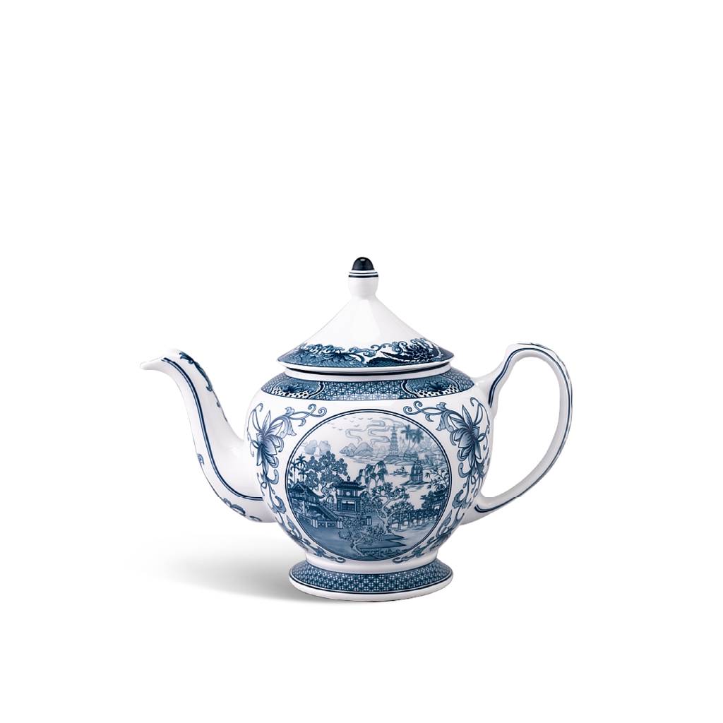 Bình trà + nắp - Hoàng Cung - Hồn Việt Gốm sứ Minh Long