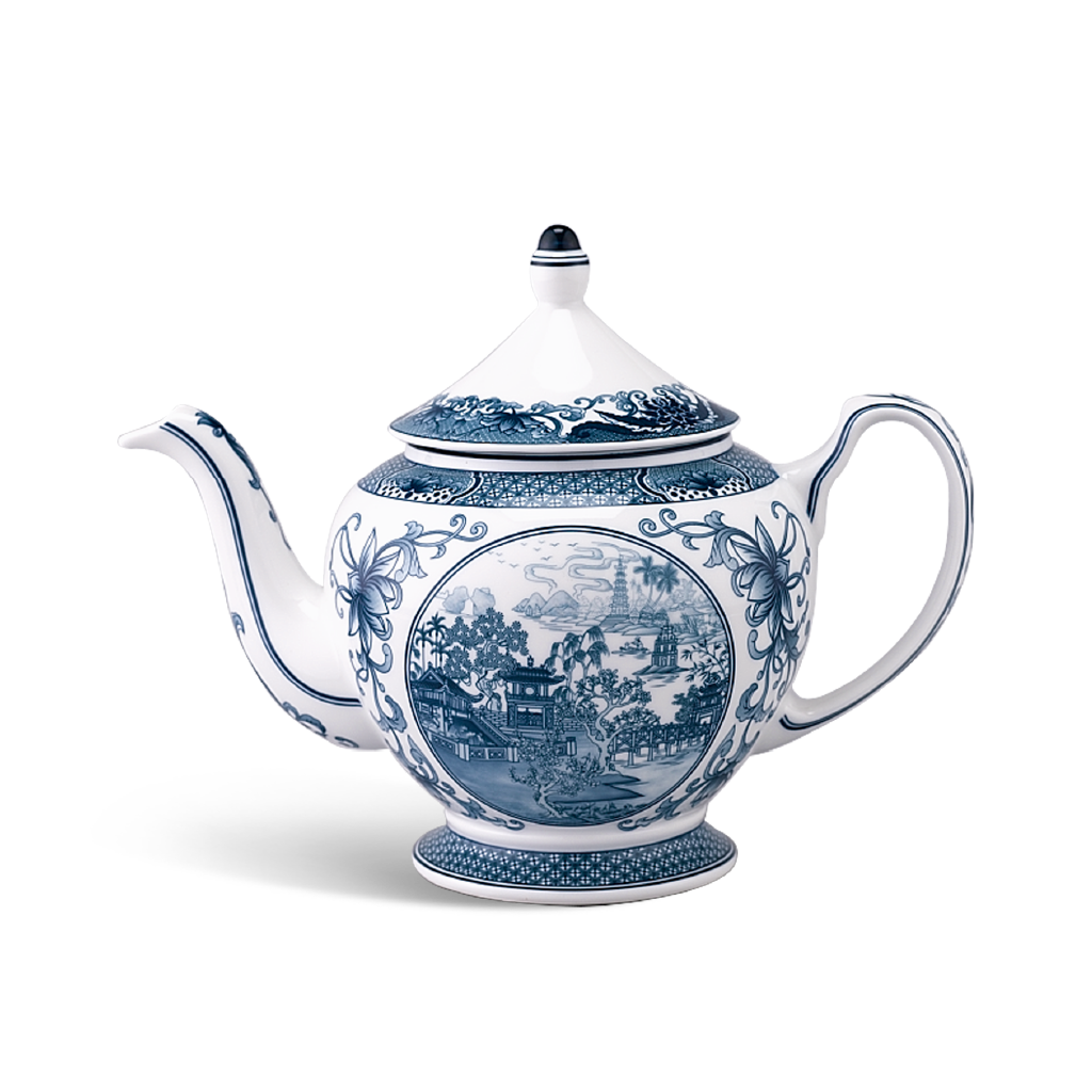 Bình trà + nắp - Hoàng Cung - Hồn Việt