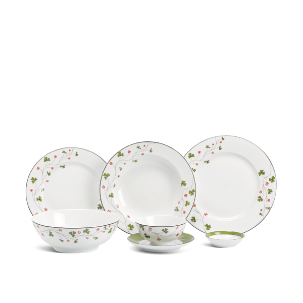 Bộ đồ ăn 36 sản phẩm - Jasmine - Hoa May Mắn