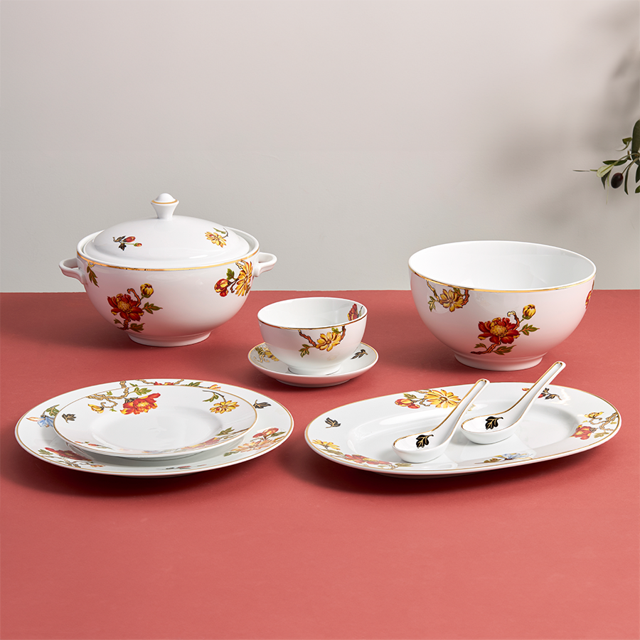 Bộ đồ ăn Camellia Cát Tường