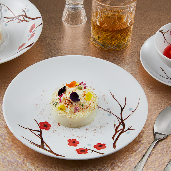 Bộ đồ ăn Daisy Hồng Mai