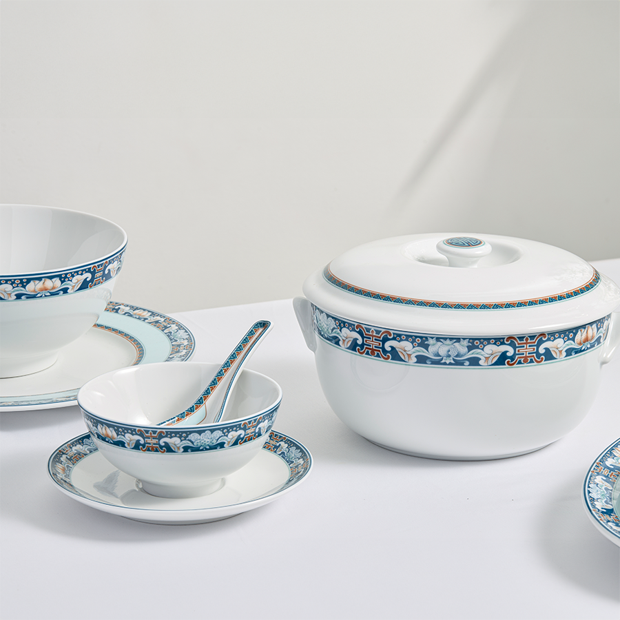 Bộ đồ ăn Jasmine Phước Lộc Thọ