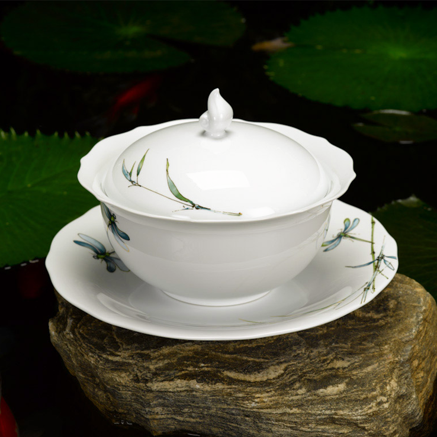 Bộ đồ ăn Mẫu Đơn IFP Thanh Trúc