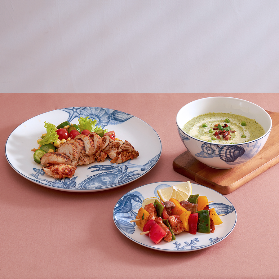 Bộ đồ ăn Timeless Đại Dương