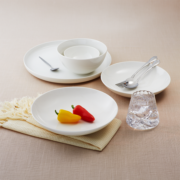 Bộ đồ ăn Timeless Trắng