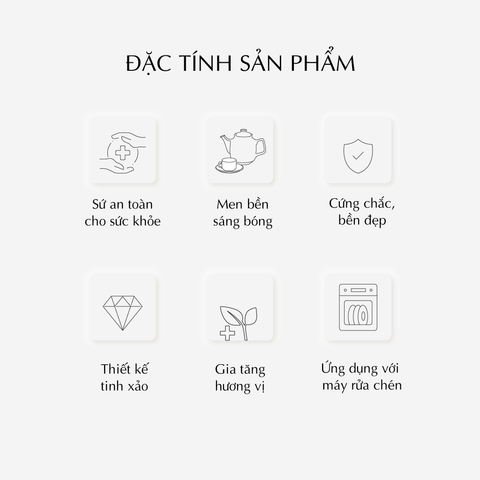  Bộ trà 0.8 L - Camellia - Chỉ Xanh Dương 