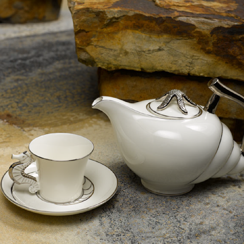  Bộ trà Ngọc Biển Chỉ Bạch Kim 