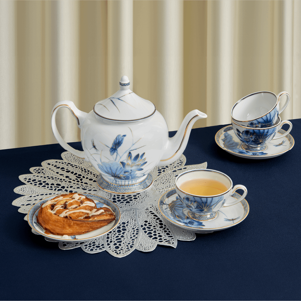 Bộ trà Hoàng Cung Sen Vàng