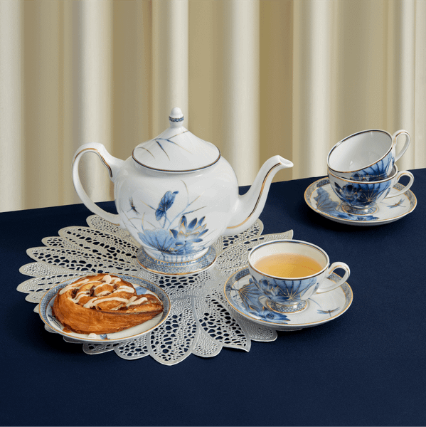 Bộ trà Hoàng Cung Sen Vàng