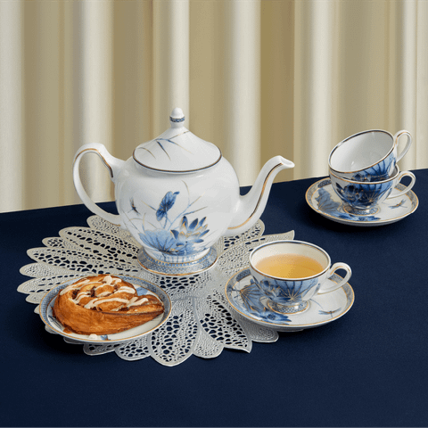  Bộ trà Hoàng Cung Sen Vàng 