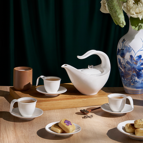  Bộ trà Anh Vũ IFP Chỉ Bạch Kim 