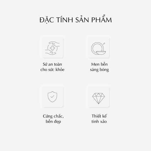  [GT] Bộ đồ ăn 9 sản phẩm - Tulip IFP - Awakening 