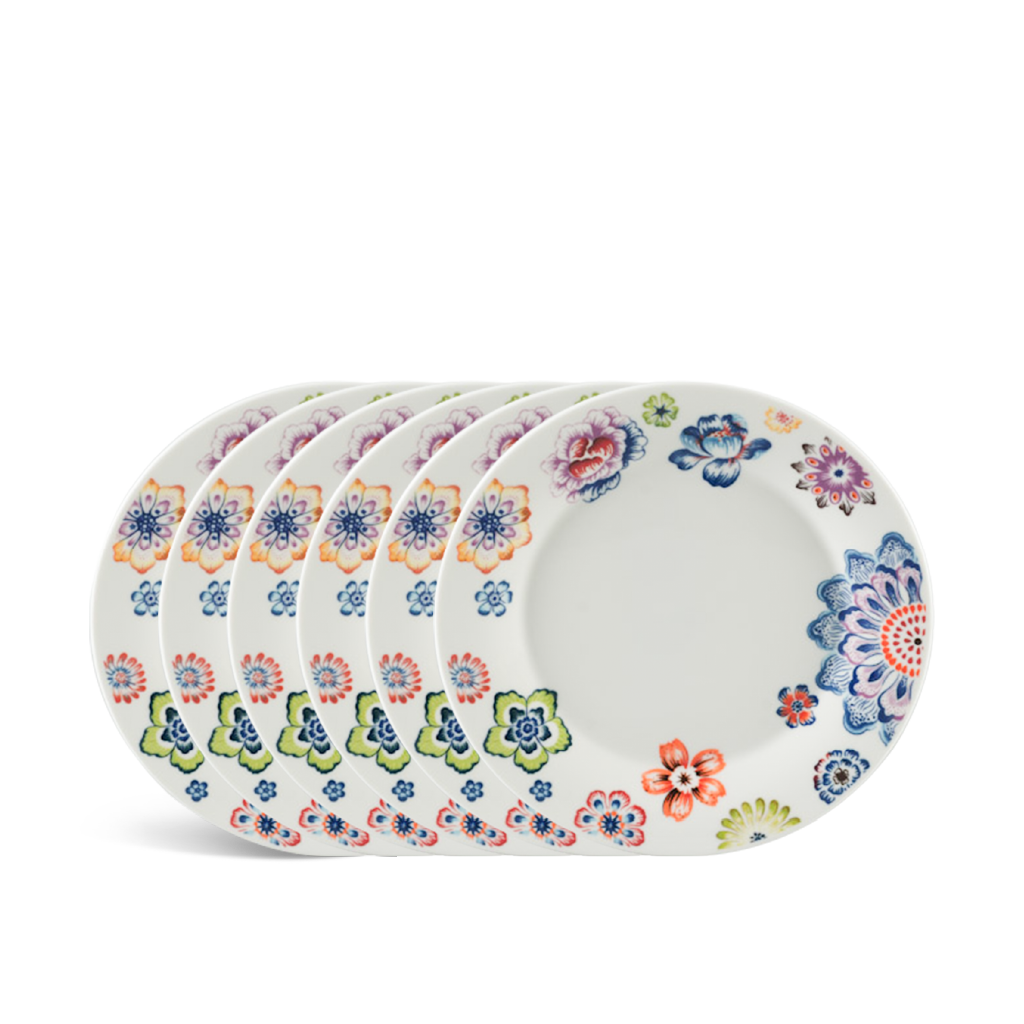 [GT] Bộ 6 dĩa tròn - Tulip IFP - Bách Hoa