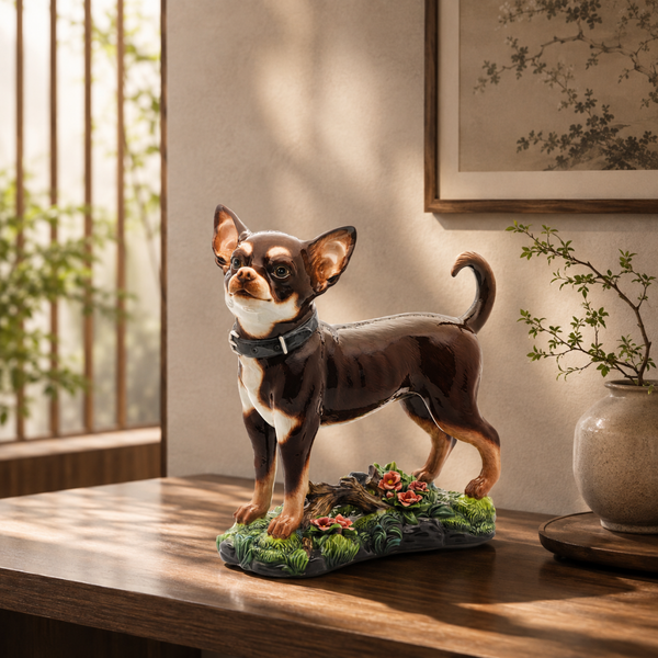 Chó Chihuahua màu nâu