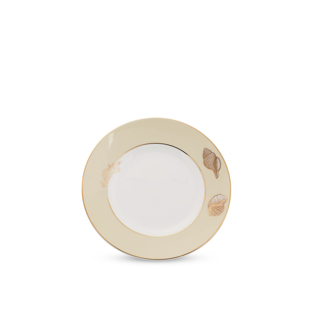 Dĩa tròn - Camellia - Hương Biển Kem