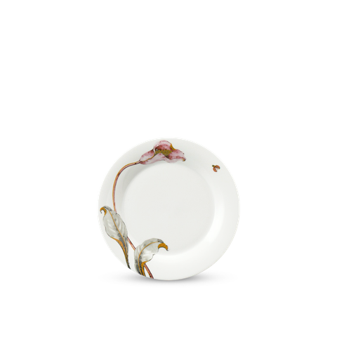  [GT] Dĩa tròn 20 cm - Tulip Ngà - Loa Kèn Hồng 