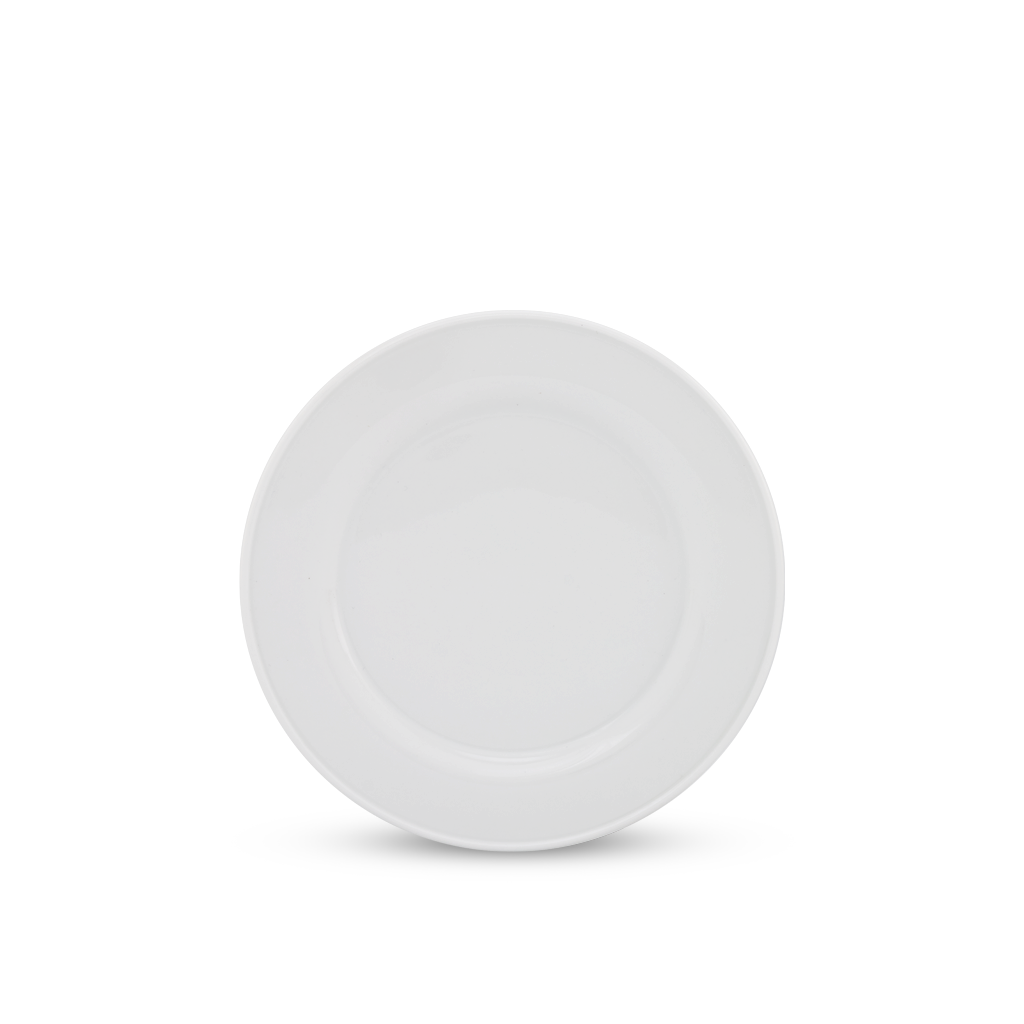 Dĩa tròn - Sago - Trắng