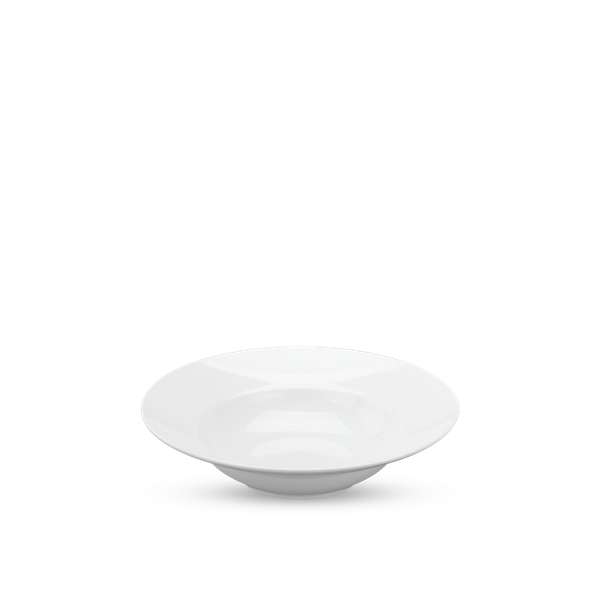 Dĩa vành sâu 27 cm - Jasmine - Trắng